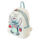Loungefly Disney Stitch Snow Angel Cosplay Mini Backpack