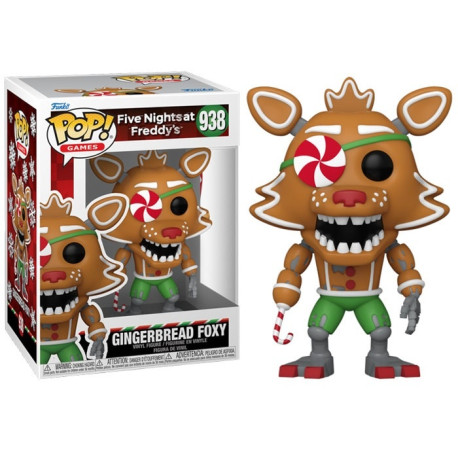 Funko Pop 938 Gingerbread Foxy, Five Nights At Freddy's