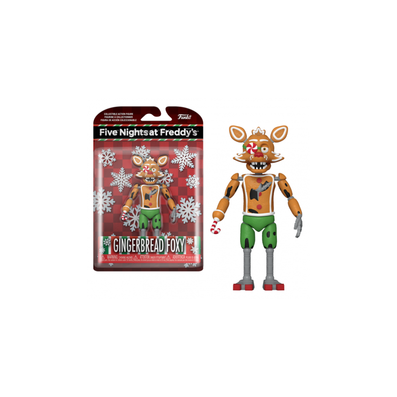 Five Nights at Freddy's Holiday Gingerbread Foxy Funko Action Figure