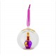 Disney Tinker Bell and Vase Glass Bauble Ornament