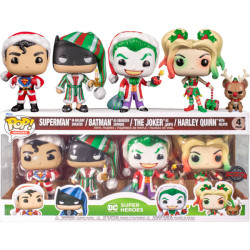 Funko Pop 4-Pack DC Comics Holiday (Special Edition)