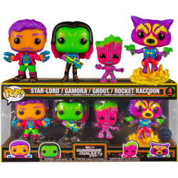 Funko Pop 4-Pack Guardians Of The Galaxy (Blacklight) (Special Edition)