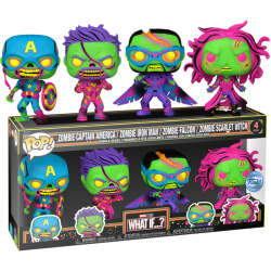 Funko Pop 4-Pack What If...? (Blacklight) (Special Edition)