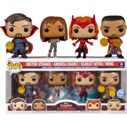 Funko Pop 4-PAck Doctor Strange and the Multiverse Of Madness