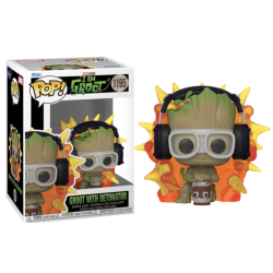Funko Pop 1195 Groot with Detonator, I Am Groot