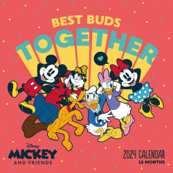 Disney Mickey Mouse & Friends Calendar 2024 30cm x 30cm