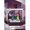 Disney 100 Years of Wonder D-Stage PVC Diorama Lilo & Stitch 10 cm