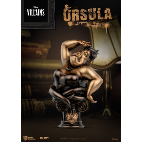 Disney Villains Series PVC Bust Ursula 16 cm