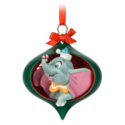 Dumbo Open Globe Sketchbook Ornament