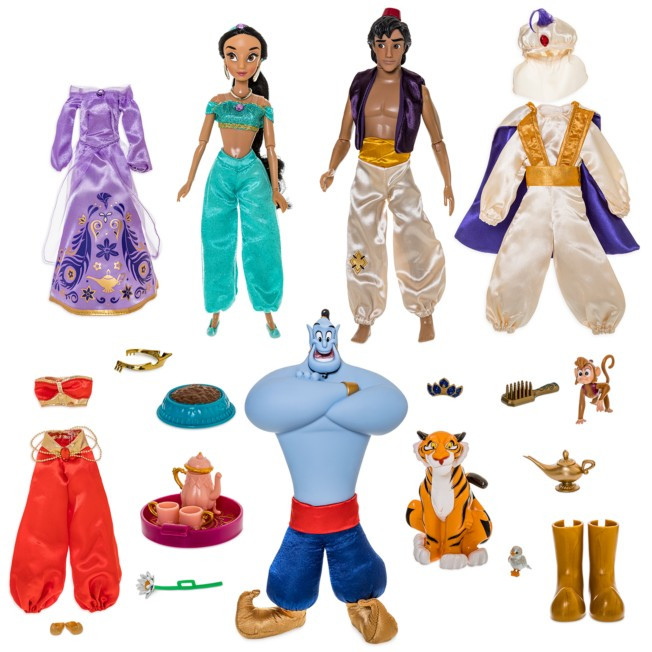 Disney Aladdin Doll Mega Set For Kids Wondertoys