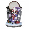 The Nightmare Before Christmas - LightUp BackDrop - Santa Jack & Zero