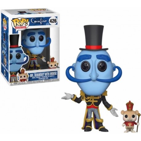 Funko Pop 426 Coraline Mr. Bobinsky with Mouse