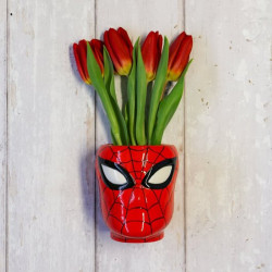 Marvel Spider-Man Shaped Wall Vase