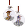Disney Woody Glass Bauble, Disney 100