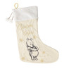Disney Plush Velvet Winnie The Pooh Christmas Stocking