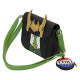 Loungefly Marvel Loki TVA Lenticular Multiverse Crossbody Bag