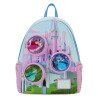 Loungefly Sleeping Beauty Stained Glass Castle Mini Backpack