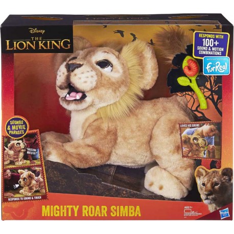 voedsel leerling revolutie Disney De Leeuwenkoning Furreal Mighty Roar Simba - Wondertoys.nl