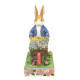 Jim Shore - Peter Rabbit with Wheelbarrow Figurine