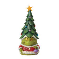 Jim Shore - Grinch Gnome with Christmas Hat