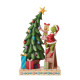 Jim Shore - The Grinch and Cindy Lou Decorating the Tree Figurine
