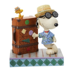 Jim Shore - Snoopy & Woodstock Vacation Figurine