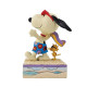 Jim Shore - Snoopy & Woodstock on the Beach Figurine