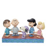 Jim Shore - Peanunts Gang in Christmas PJ's Figurine