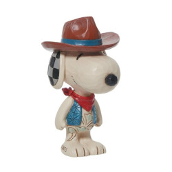 Jim Shore - Mini Cowboy Snoopy
