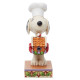 Jim Shore - Snoopy Holding Gingerbread House Figurine