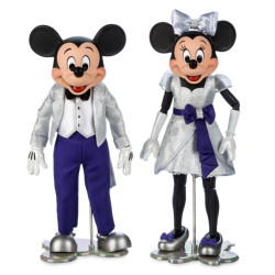 Mickey Mouse and Minnie Mouse Disney100 Limited Edition Doll Set
