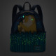 Loungefly Louis and Ray Glow-in-the-Dark Disney100 Mini Backpack, The Princess and the Frog