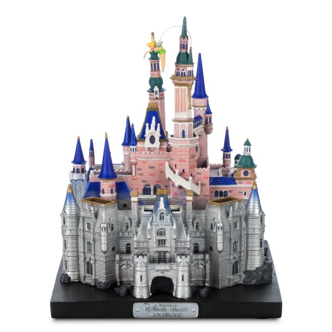 High quality Tinker Bell and Sleeping Beauty Castle Figure – Disneyland – Disney100