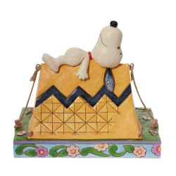 Jim Shore - Snoopy and Woodstock Camping Figurine