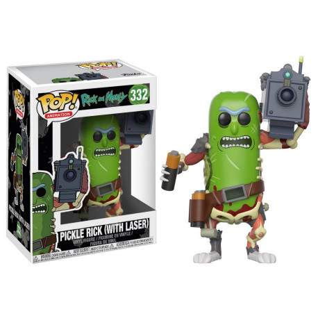 Funko Pop 332 Pickle Rick with Laser, Rick & Morty
