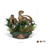 Jurassic Park Deluxe Art Scale Statue 1/10 Just The Two Raptors 20 cm