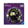 Wednesday Round Jigsaw Puzzle Nevermore Academy (500 pieces)