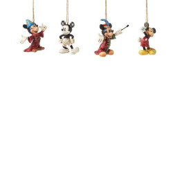 Pre Order - Disney Traditions Mickey Mouse Hanging Ornaments Set of 4