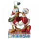 Pre-Order - Disney Traditons Donald Duck and Daisy Duck Mistletoe Christmas Figurine