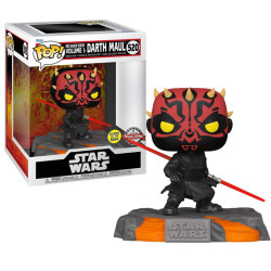 Funko Pop 520 Darth Maul (Deluxe)(Red Saber Series)(Special Edition), Star Wars