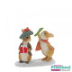 Peter Rabbit - Flopsy and Benjamin Bunny Under the Mistletoe Figurine