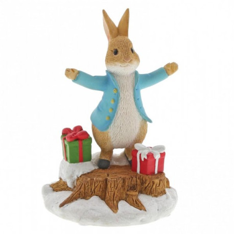 Peter Rabbit - Peter Rabbit With Presents Figurine