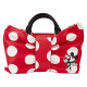 Loungefly Minnie Mouse Rocks The Dots Figural Bow Crossbody Bag