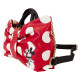 Loungefly Minnie Mouse Rocks The Dots Figural Bow Crossbody Bag