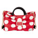 Loungefly Minnie Mouse Rocks The Dots Figural Bow Crossbody Bag