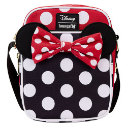 Loungefly Minnie Mouse - Rocks The Dots Crossbody Passport Bag