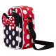 Loungefly Minnie Mouse - Rocks The Dots Crossbody Passport Bag