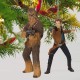 Hallmark Keepsake Christmas Ornaments 2018 Year Dated, Star Wars Story Han Solo and Chewbacca