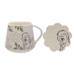 Disney Bambi Forest Friends - Mug & Coaster Giftset (Flower)