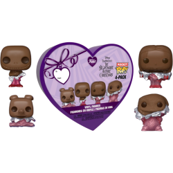 The Nightmare Before Christmas - Valentines 2024 (Chocolate) Pocket Pop! Box 4-Pack